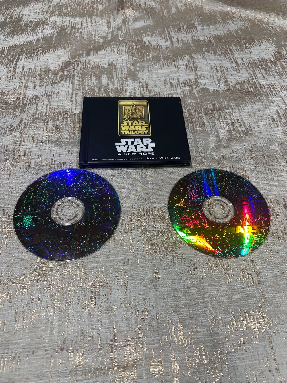 Star Wars Black & Holographic Audio CD Set